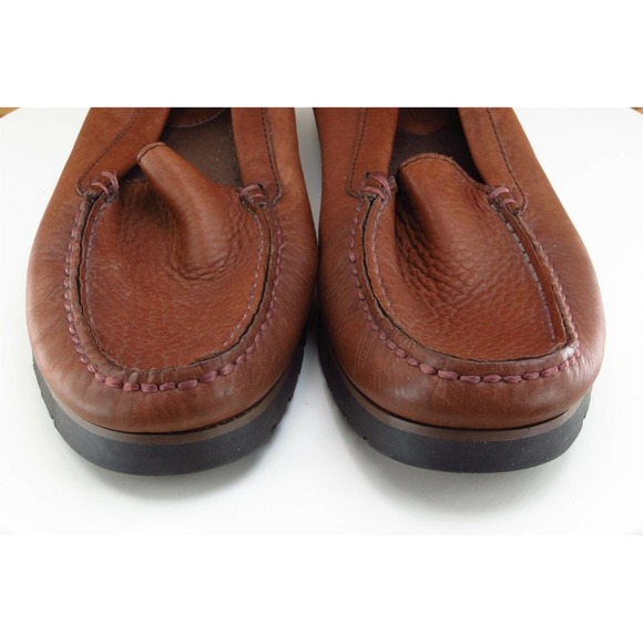 Eddie Bauer Shoes Sz 10 M Brown Loafer Leather Men - Picture 2 of 7